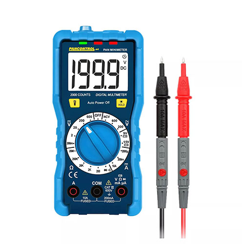 Multímetro Digital Cat III 600V PAN Minimeter