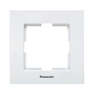 Marco 1 Elemento Panasonic Karre Plus Blanco
