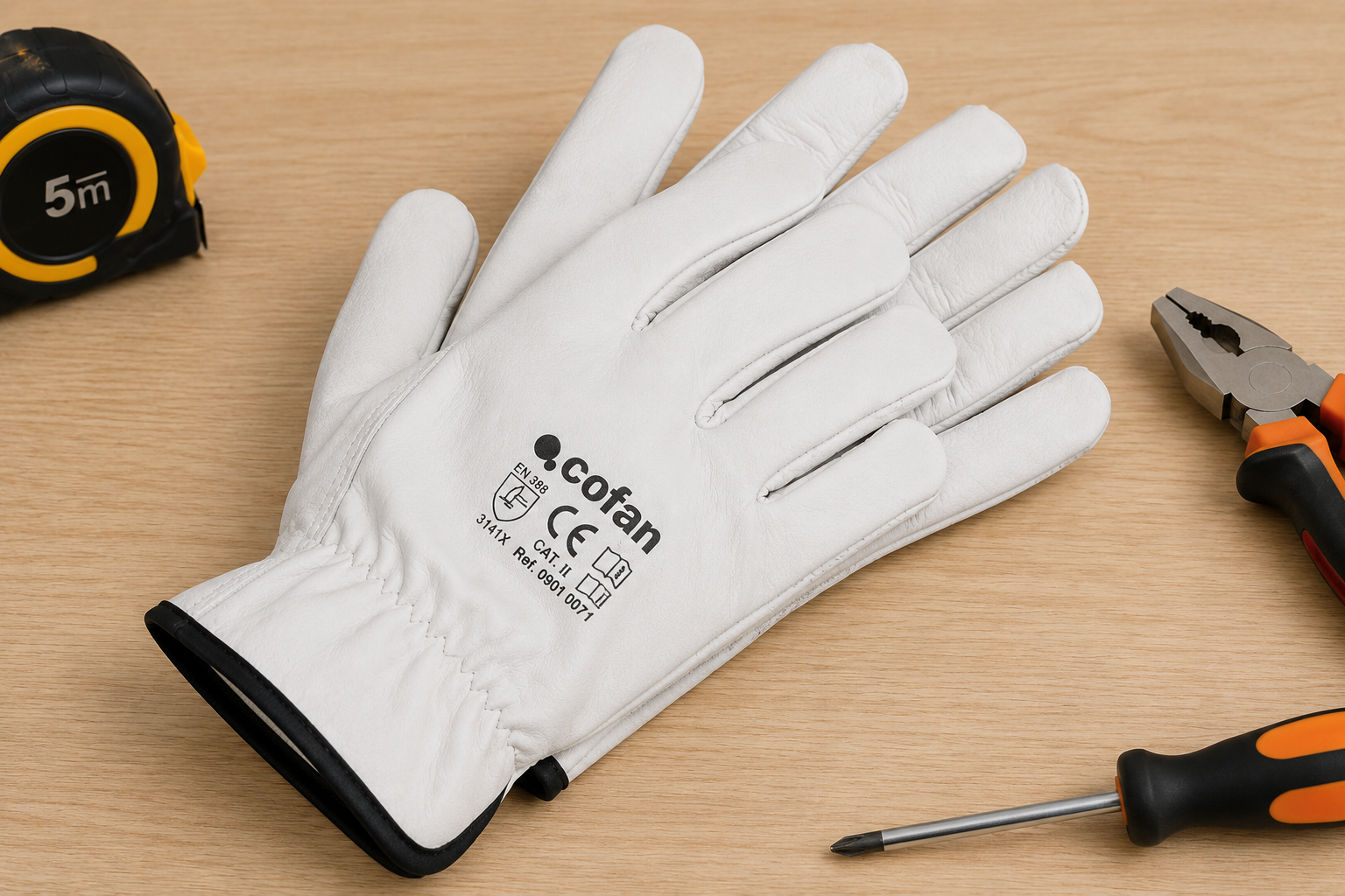 Guantes Piel Vacuno